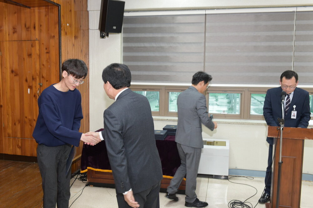박홍률 목포시장 위촉장 수여.
