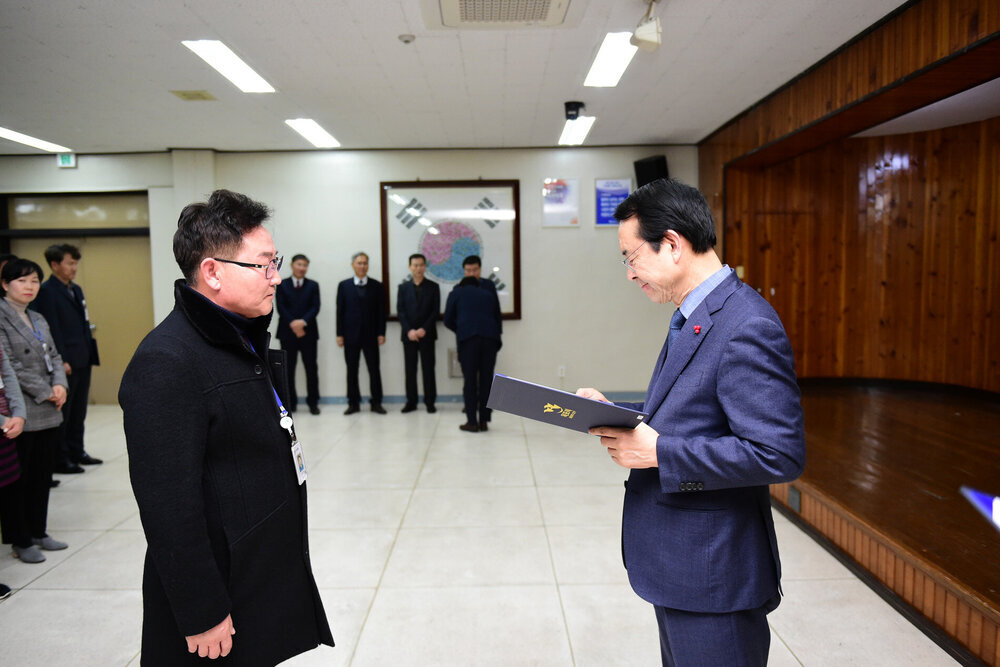2019년도 상반기 6급이하 정기인사 임용장교부-7