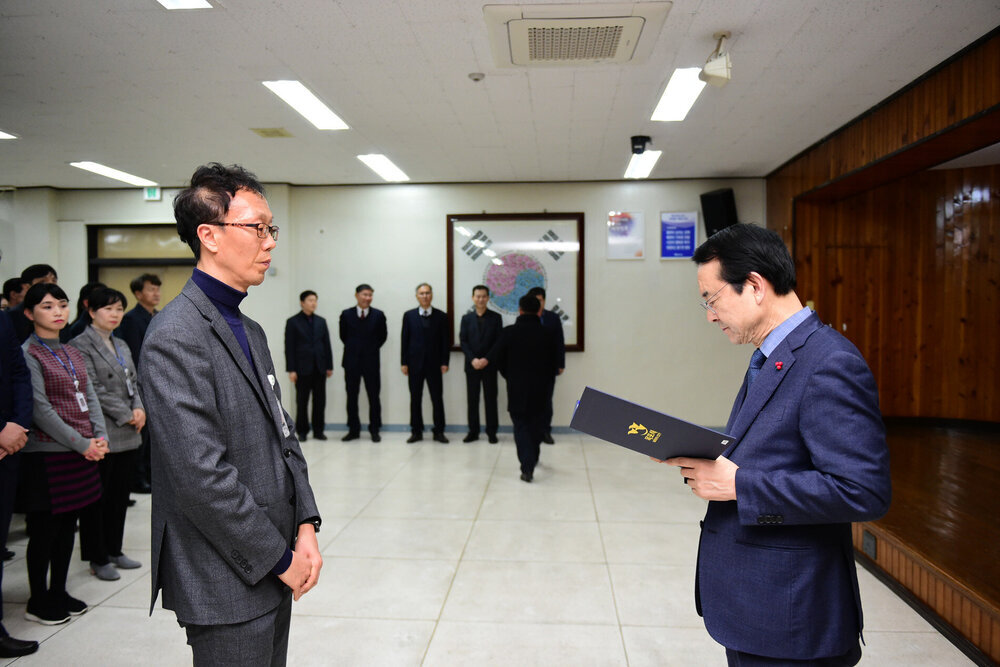 2019년도 상반기 6급이하 정기인사 임용장교부-7