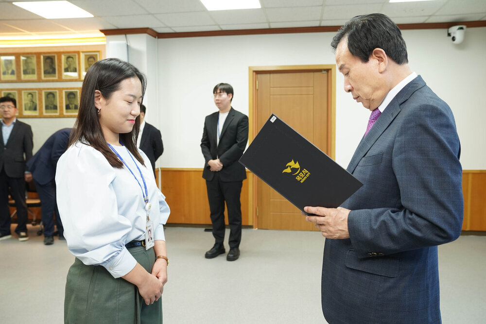 (11.01.상황실) 수시인사 임용장 교부